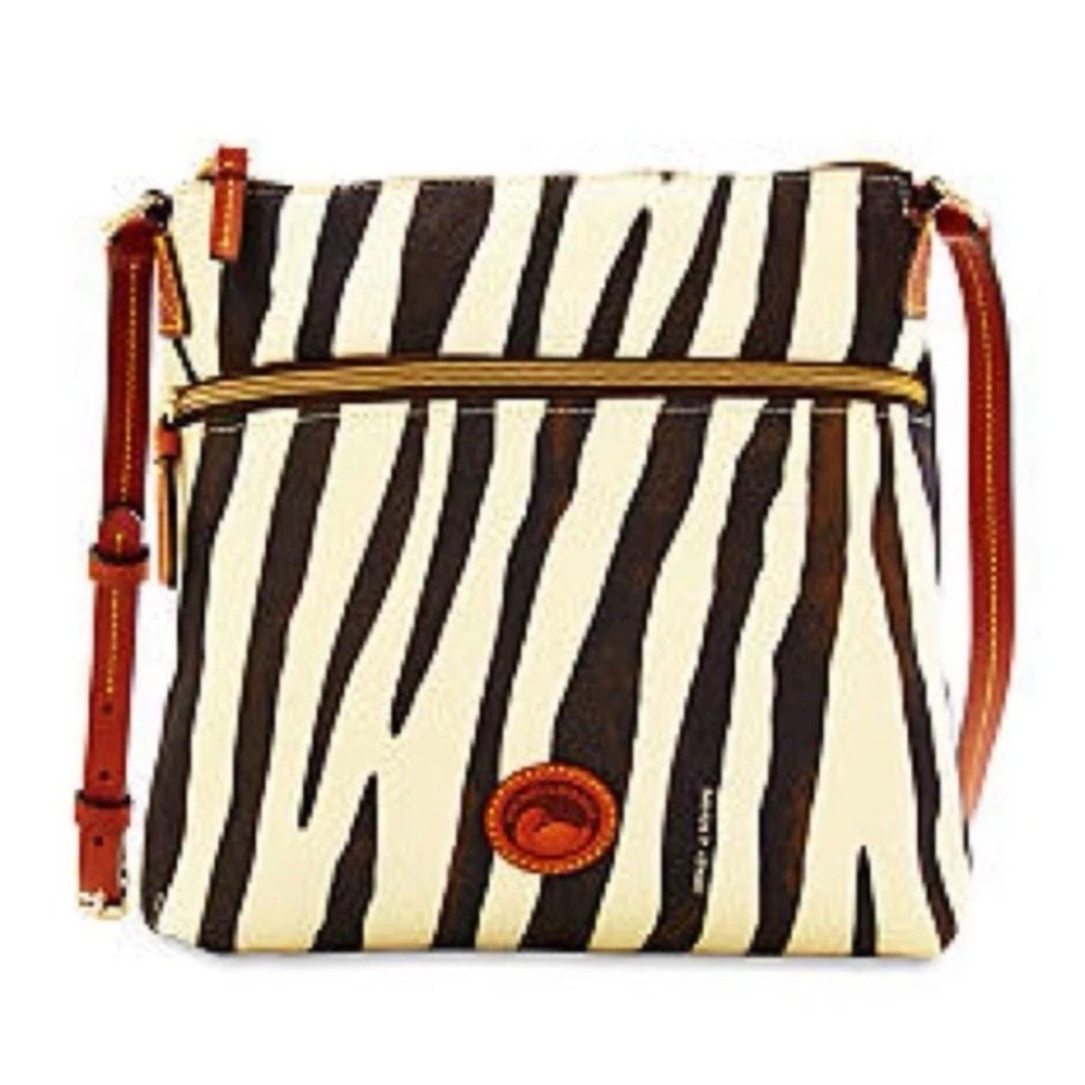 Dooney & Bourke Zebra Print Crossbody Bag